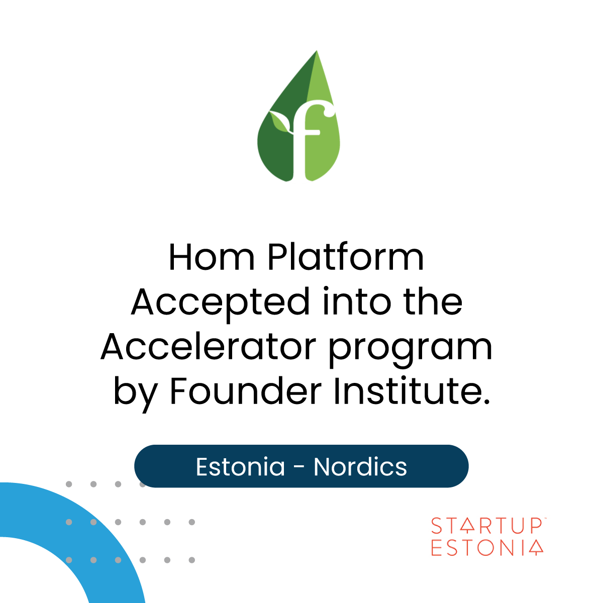 Hom Platform – Founder Institute Accelerator Program